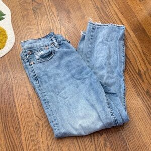 Jcrew- Point Sur Distressed Denim